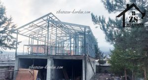 ساخت خانه فلزی پیش ساخته - زیباسازان کردان